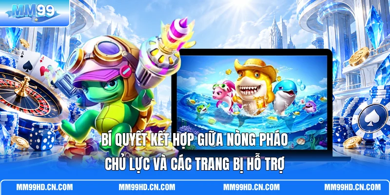 Bí quyết kết hợp giữa nòng pháo chủ lực và các trang bị hỗ trợ Bí quyết kết hợp giữa nòng pháo chủ lực và các trang bị hỗ trợ