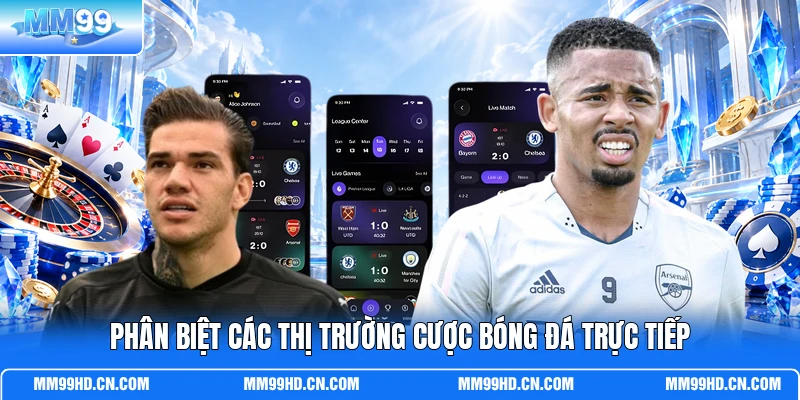Phân biệt các thị trường cược bóng đá trực tiếp Phân biệt các thị trường cược bóng đá trực tiếp