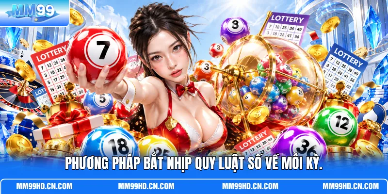 Phương pháp bắt nhịp quy luật số về mỗi kỳ.
